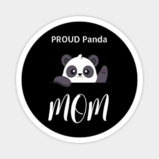 Proud Panda Mom Magnet